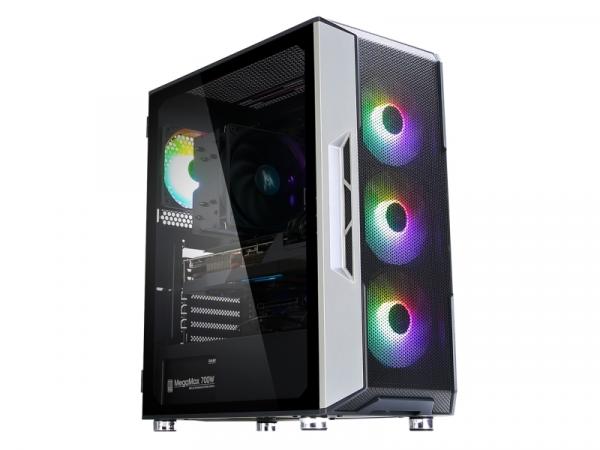  ZALMAN I3 Neo ATX Mid Tower Black RGB Fan X4 Tornikotelo Midi 