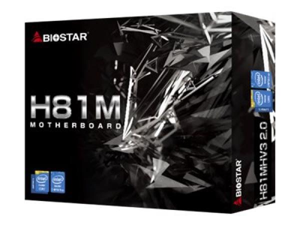 Biostar H81MHV3 2.0 Micro-ATX LGA1150  Intel H81