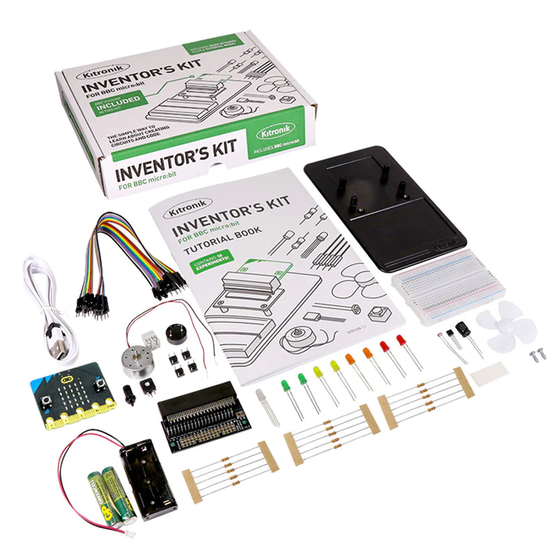 BBC micro:bit with Inventor's Kit and Accessories