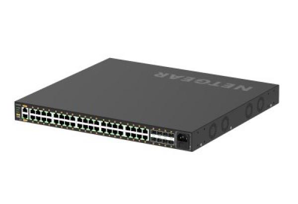 Netgear Switch AV Line M4250-40G8XF-PoE+ (GSM4248PX) 40x1G PoE+ 960W and 8xSFP+ Managed