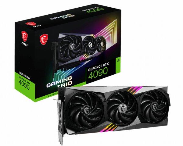 MSI GeForce RTX4090 GAMING TRIO 24GB näytönohjain / NVIDIA GeForce ...