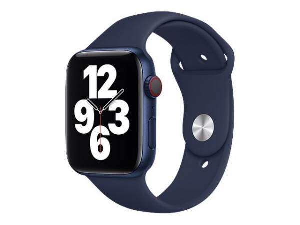 Apple Watch 44mm Deep Navy Sport Band - Regular - bulk, ilman myymäläpakkausta