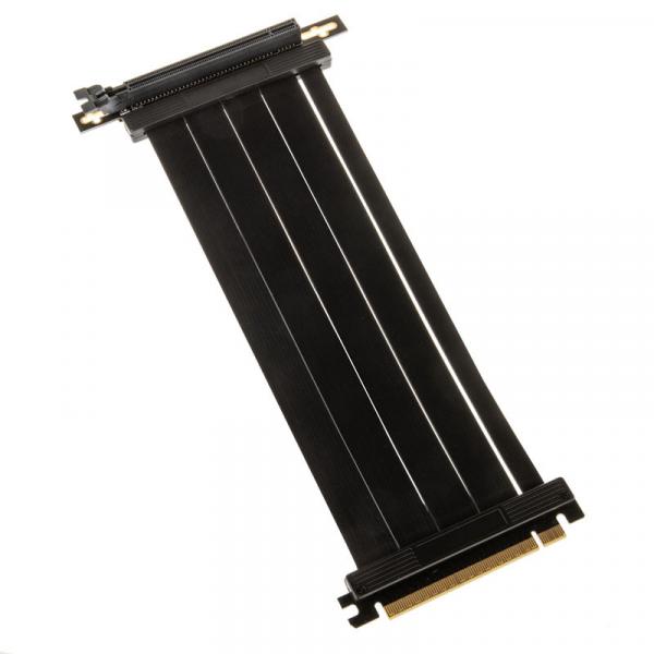 Kolink PCI Express 4.0 x16 auf x16 Riser-Kabel, 90 Grad, schwarz - 22cm