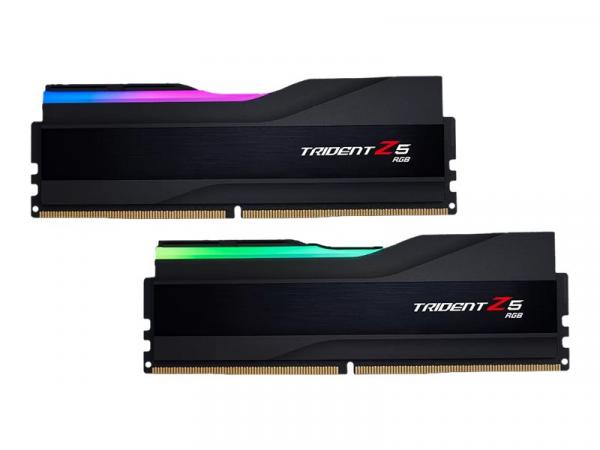 G.Skill Trident Z5 RGB - DDR5 - pakkaus - 32 Gt: 2 x 16 Gt - DIMM 288 nastaa - 7200 MHz / PC5-57600 - puskuroimaton