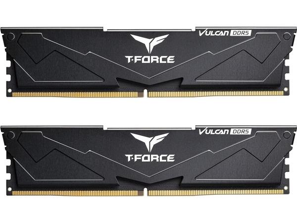 T-FORCE Vulcan DDR5  32GB kit 5600MHz CL36  On-die ECC