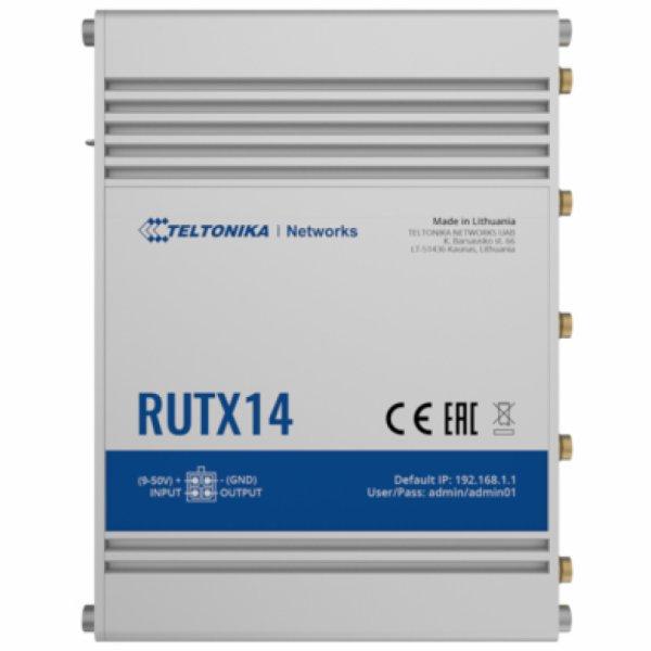 Teltonika RUTX14 802.11ac Dualband Bluetooth 5x ETH 2xSIM