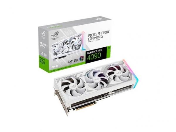 ASUS GeForce RTX 4090 24GB ROG STRIX OC GAMING WHITE EDITION