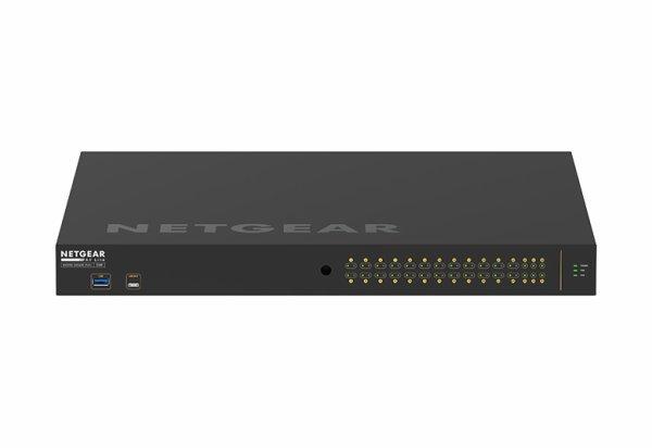 Netgear Switch M4250-26G4XF-PoE+ (GSM4230PX) 24x1G PoE+ 480W 2x1G and 4xSFP+ Managed
