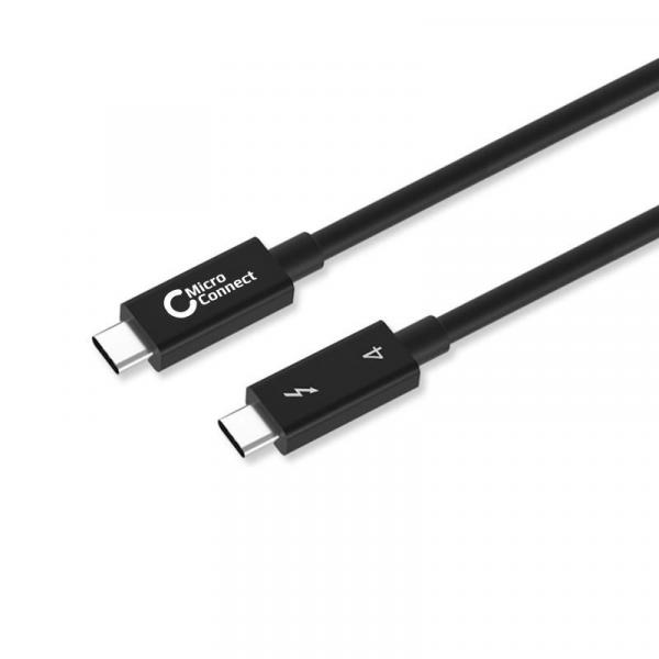 MicroConnect Thunderbolt 4 Cable, 1,5m, 40 Gbits/s, 100W, 8K60Hz