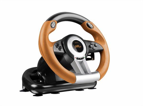 SpeedLink Drift O.Z. Racing Wheel for PC /Black-Orange