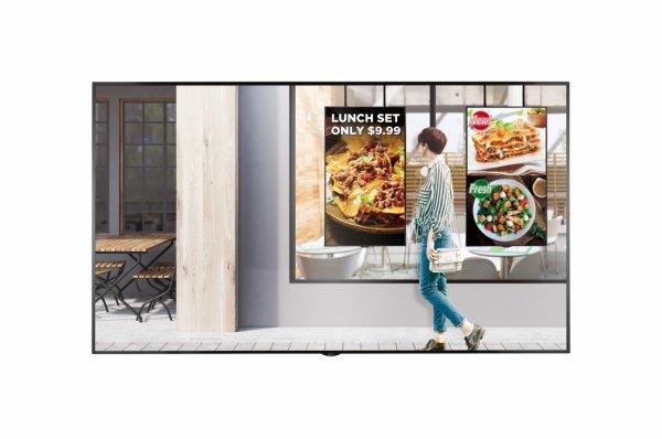 LG 75'' 75XS2E-B, 3840x2160, 2500nit, 24/7, Wi-Fi (dongle), WebOS 3.0, Window Display (Set)