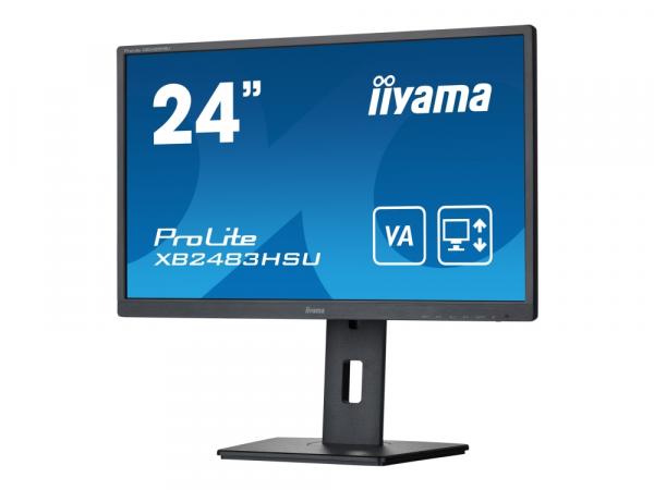 iiyama ProLite XB2483HSU-B5 24 1920 x 1080 HDMI DisplayPort 75Hz Pivot Skrm
