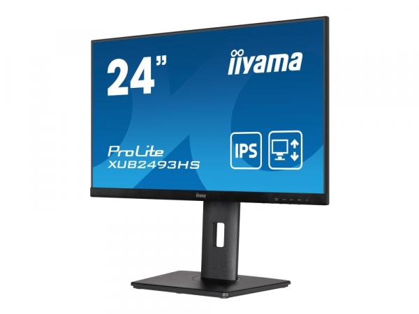 iiyama ProLite XUB2493HS-B5 24 1920 x 1080 HDMI DisplayPort 75Hz Pivot Skrm