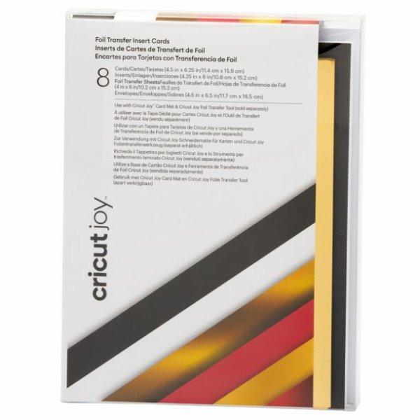 Cricut Joy Insert Cards FOIL Royal Flush A6 (11,4 cm x 15,9 cm) 8-pack