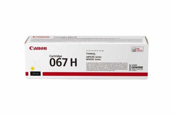 Canon Toner Cartridge 067 H Y yellow