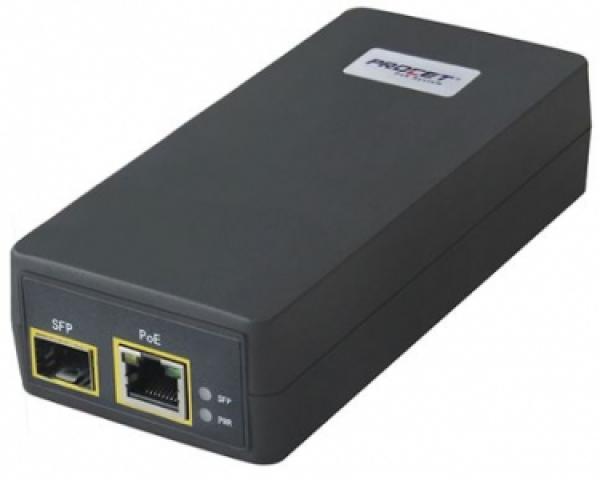 Procet SFP PoE+ 802.3at Injector/converter 30W