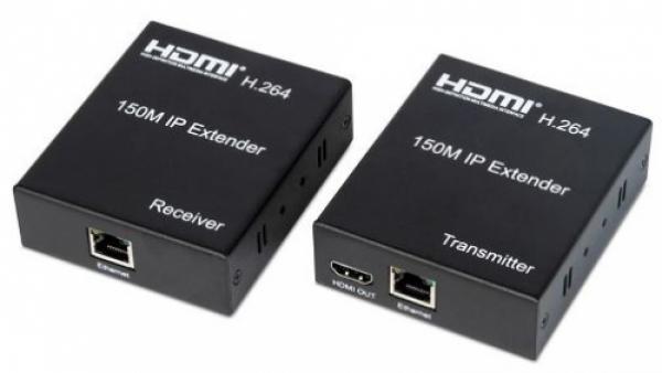 HDMI IP Extender kit 150m 1920x1080P IR, CAT5e/6