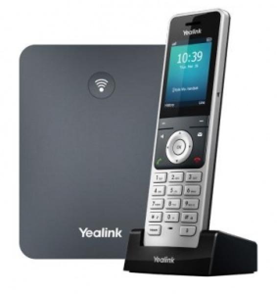 Yealink HD DECT IP Phone system Handset + W70B Base, 10x Accounts, PoE