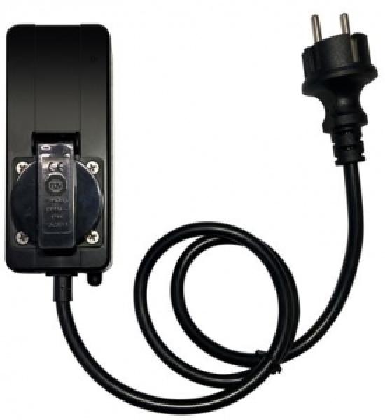 SimPal W2S250 GSM ulkopistorasia IPX4 16A/3500W, power metering
