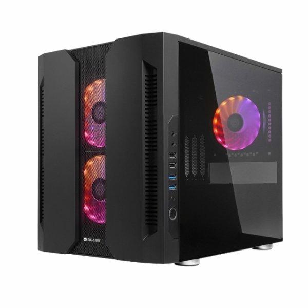 Chieftronic M2 Gaming Cube mATX, 2 Tempered glass