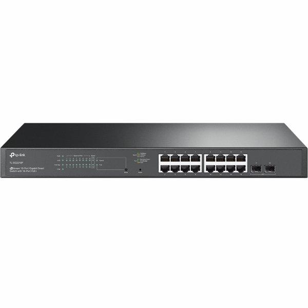 TP-LINK Switch TL-SG2218P 18xGBit/2xSFP Smart Managed Omada SDN  PoE+ Rack Mountable
