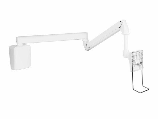 M VESA Full Motion Medical Arm 0.5-2kg - joustavalla 4 nivelvarrella, lääketieteellisiin ympäristöihin