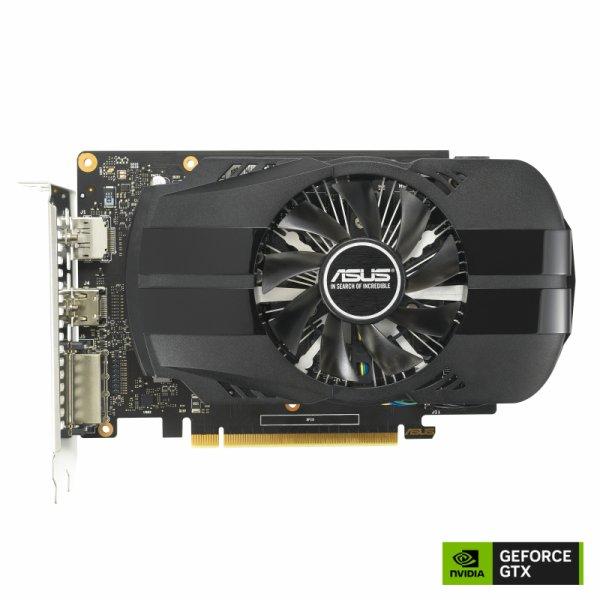 ASUS GeForce GTX 1650 4GB GDDR6 PHOENIX OC EVO with 6-pin Power Connector