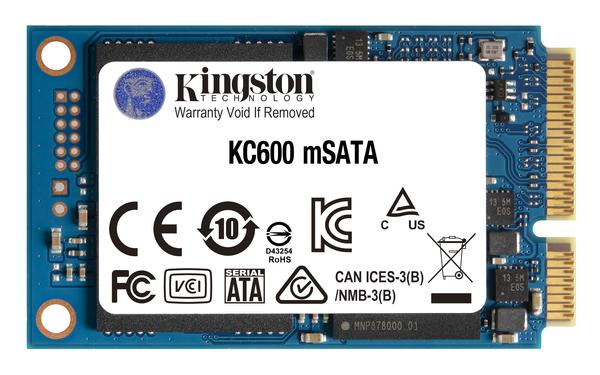 KINGSTON KC600 512GB SATA3 mSATA SSD - Poistotuote