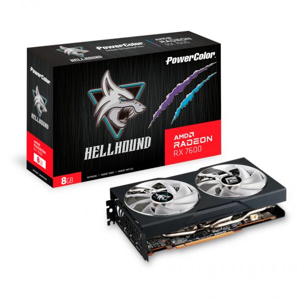 Powercolor RX 7600 Hellhound 8GB DDR6 HDMI + 3xDP