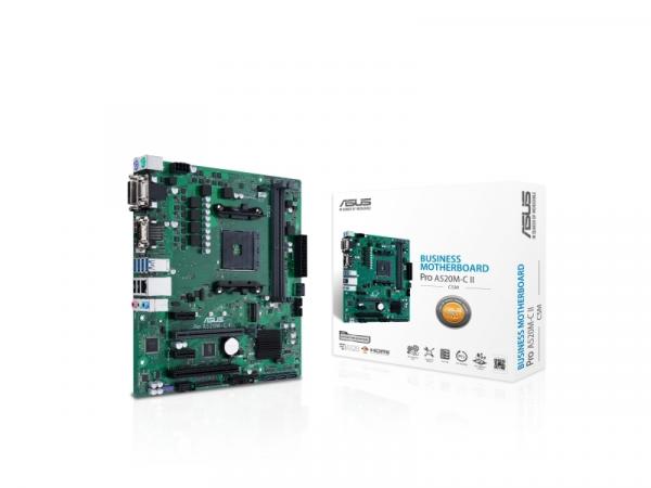 ASUS Pro A520M-C II/CSM Micro-ATX  AM4 AMD A520
