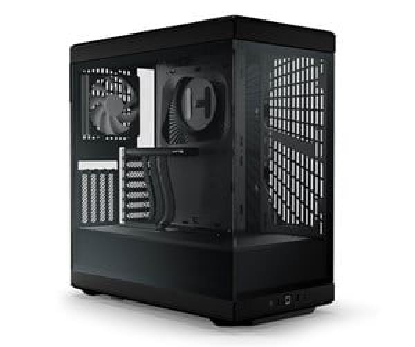 Hyte Y40 Midi Tower, Tempered Glass - musta