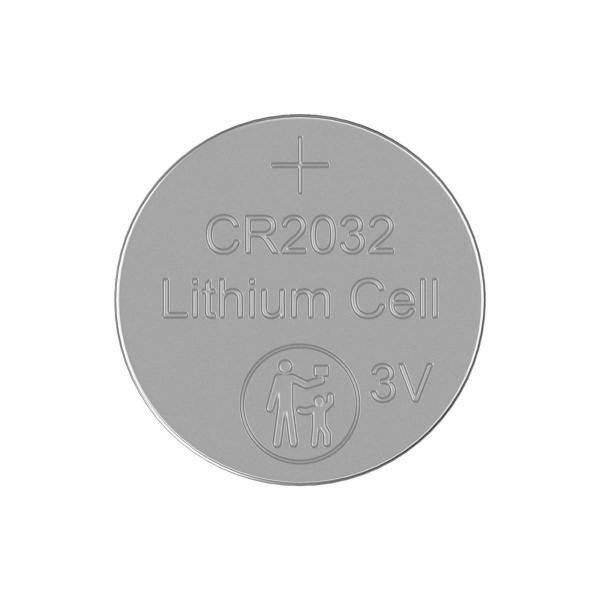 Tecxus Litium nappiparisto 1 kpl CR2032 - lithium button cell, 3V., bulk, pelkkä paristo, ei tuotepakkausta.