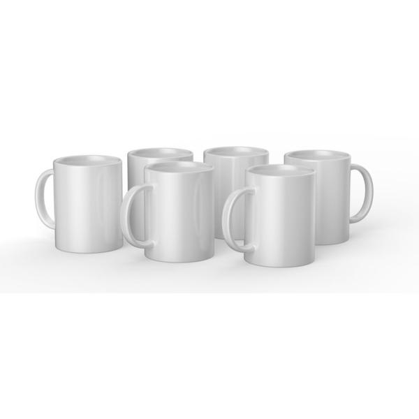 Cricut mug white 440ml (6 pieces)