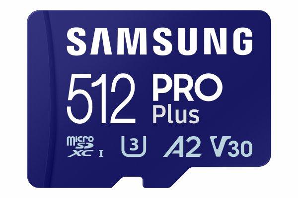Samsung MicroSDcard 512GB PRO Plus