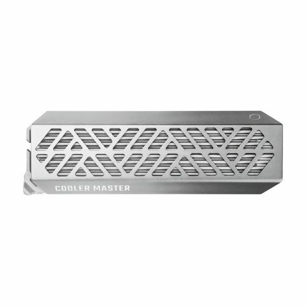 Cooler Master Oracle Air ulkoinen USB 3.2 Gen 2 -kiintolevykotelo M.2 NVMe SSD-levylle, USB-C, Gunmetal