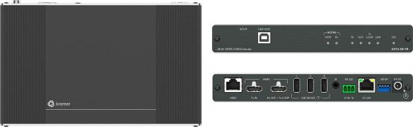 Kramer EXT3-XR-TR - 4K60 4:4:4 HDMI Exte. with USB, Ethernet, RS232, IR over ExtendedReach HDBaseT