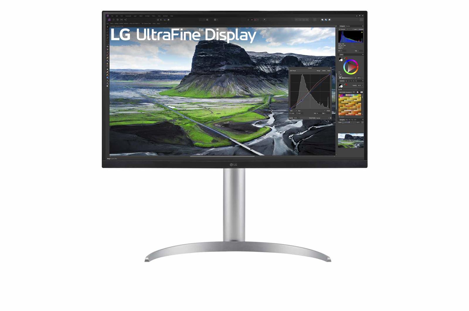 LG UltraFine 27UQ85R-W 27 3840 x 2160 HDMI DisplayPort USB-C 60Hz Pivot Skrm