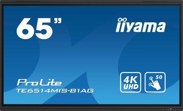 iiyama ProLite TE6514MIS-B1AG 65 Digital skiltning/interaktiv kommunikation 3840 x 2160