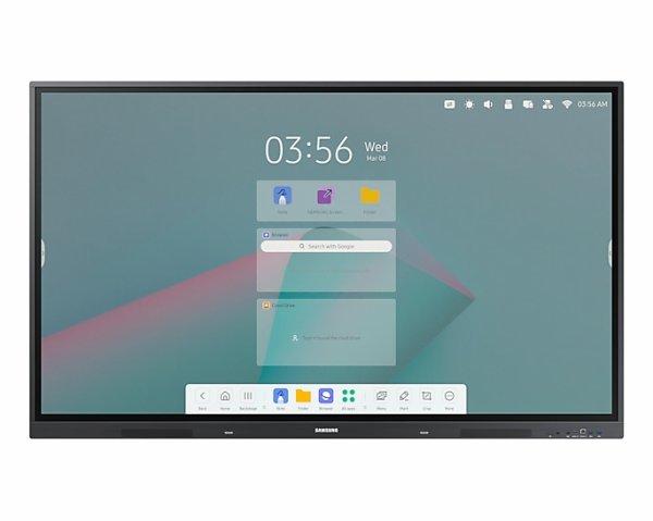 SAMSUNG WAC EBOARD WA65C, 65", ANDROID 11, UHD, IR TOUCH, 3XHDMI (CEC) 2.0, USB-C PD 65W, VIDEO OUT HDMI, USB 5(2.0X1, 4X3.0), RS232 IN/OUT, RJ45 IN/OUT, OPS SLOT