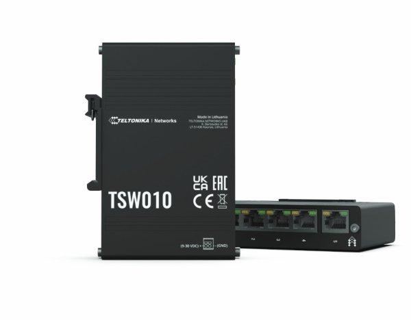 Teltonika TSW010 Switch 5-porte Gigabit  Passive PoE