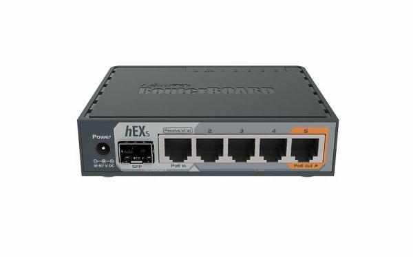 MikroTik RouterBOARD hEX S Router 4-port switch