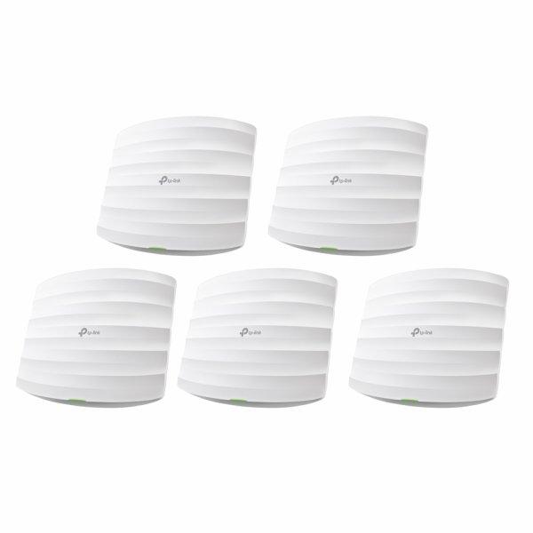 TP-Link AC1750 Wireless Dual Band Gigabit Ceiling Mount Access Point 5-pack /EAP245