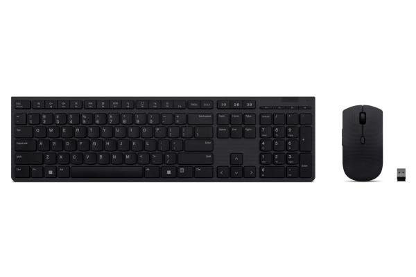 LENOVO PROFESSIONAL WIRELESS RECHARGEABLE KEYBOARD & MOUSE FIN/SWE