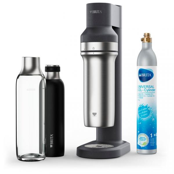 Brita sodaTRIO musta vesi Sparkler-setti