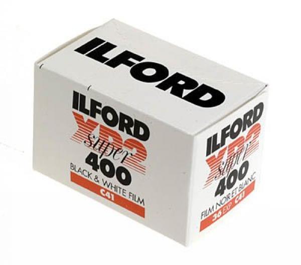 Ilford XP2 Super Sort/hvid film ISO 400 135/36