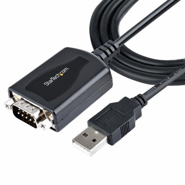 Cable StarTech USB to RS232 1m M/W