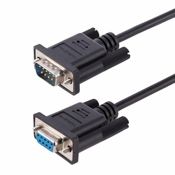 Cable StarTech R232 3m Crossover DB-9 W to DB-9 M
