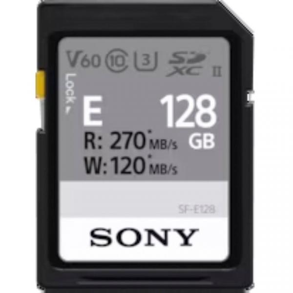 Sony E Series SF-E128A SDXC UHS-II Memory Card 128GB 270MB/s