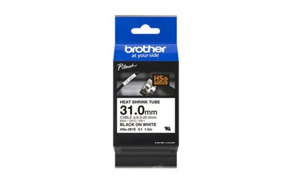 BROTHER B-ON-W HEAT SHRINK TUBE 31MM