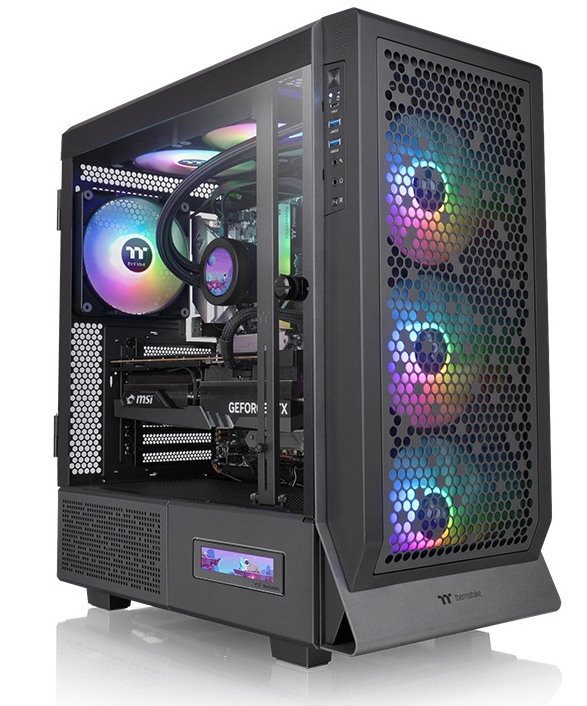 Thermaltake Ceres 500 TG ARGB Mid Tower Chassis Black